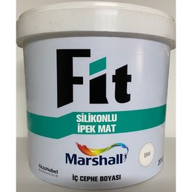 Marshall Fit Adaçayı 20 kg Silikonlu İpek Mat Silinebilir İç Cephe Boyası