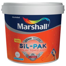 Marshall Fit Akarsu 20 kg Plastik Mat Kolay Silinebilir Su Bazlı İç Cephe Duvar Boyası