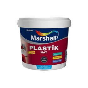 Marshall Fit Bebek Pembe 3.5 kg Plastik Mat Su Bazlı İç Cephe Duvar Boyası