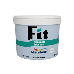 Marshall Fit Beyaz 3.5 kg Silikonlu İpek Mat İç Cephe Boyası