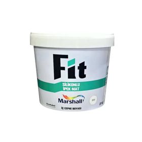 Marshall Fit Damla Sakızı 20 kg Silikonlu İpek Mat İç Cephe Duvar Boyası