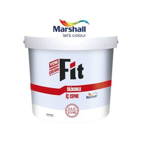 Marshall Fit Derya 3.5 kg Silikonlu İpek Mat Silinebilir İç Cephe Boyası