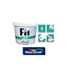 Marshall Fit Fildişi 10 kg Silikonlu İpek Mat Duvar Boyası