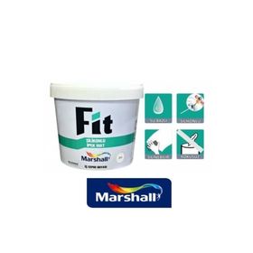 Marshall Fit Fildişi 10 kg Silikonlu İpek Mat Duvar Boyası