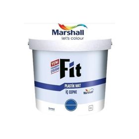 Marshall Fit Fildişi 20 kg Silikonlu İpek Mat Plastik İç Cephe Duvar Boyası