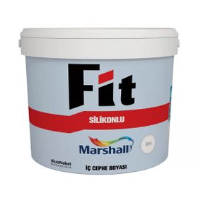 Marshall Fit Fıstık 20 kg Silikonlu İpek Mat Silinebilir İç Cephe Boyası