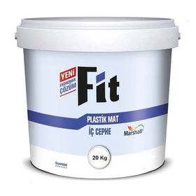 Marshall Fit Kekik Yağı 20 kg Plastik Mat Su Bazlı İç Cephe Duvar Boyası