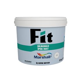 Marshall Fit Kırık İnci 10 kg Silikonlu İpek Mat İç Cephe Duvar Boyası