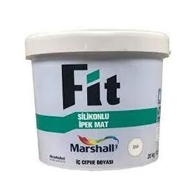 Marshall Fit Kum Beji 20 kg Silikonlu İpek Mat Bw Baz İç Cephe Boyası