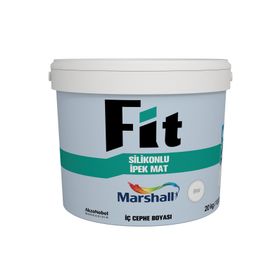 Marshall Fit Mentol 3.5 kg Silikonlu İpek Mat Silinebilir İç Cephe Boyası