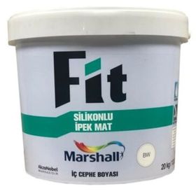 Marshall Fit Mısır Koçanı 20 kg Silikonlu İpek Mat Silinebilir İç Cephe Boyası