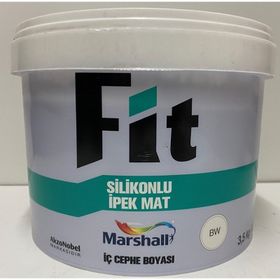 Marshall Fit Mum Işığı 3.5 kg Silikonlu İpek Mat İç Cephe Boyası