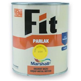 Marshall Fit Parlak Altın Sarısı 2.5 lt Ahşap Metal Boya