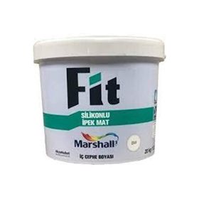 Marshall Fit Sazlık 3.5 kg Silikonlu İpek Mat Silinebilir İç Cephe Boyası