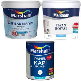 Marshall Fit Silikonlu 20 kg Deniz Kabuğu İç Cephe Boyası