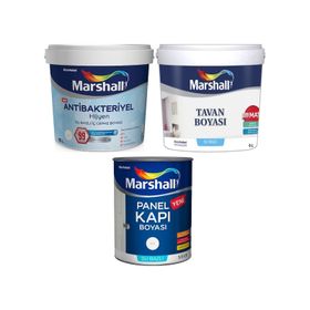 Marshall Fit Silikonlu 20 kg Deniz Kabuğu İç Cephe Boyası