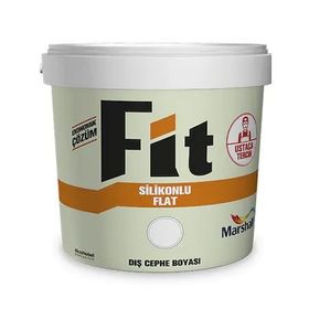 Marshall Fit Silikonlu Flat 15 lt Beyaz Dış Cephe Boyası