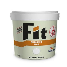 Marshall Fit Silikonlu Flat 15 lt Beyaz Dış Cephe Boyası