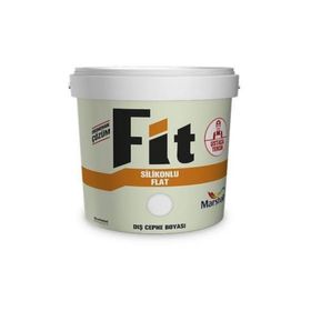 Marshall Fit Silikonlu Flat 15 lt Beyaz Dış Cephe Boyası