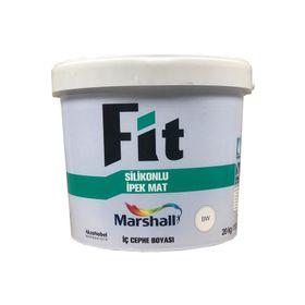 Marshall Fit Silikonlu Ipek Mat Silinebilir 20 kg Kumbeji İç Cephe Duvar Boyası