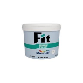 Marshall Fit Silikonlu İpek Mat Silinebilir Kum Beji 3,5 kg İç Cephe Duvar Boyası