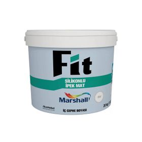 Marshall Fit Silikonlu Ipek Mat Silinebilir Pamuk Tarlası 3,5 kg İç Cephe Duvar Boyası