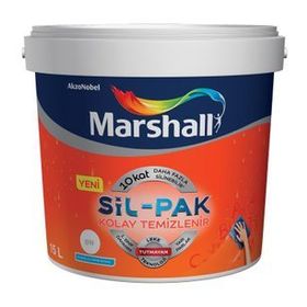 Marshall Gelin Teli 15 lt Silikonlu Özel Mat Silinebilir İç Cephe Boyası