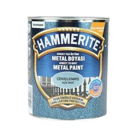 Marshall Hammerite 0.75 lt Açık Mavi Çekiçlenmiş Pas Üstü Metal Boyası