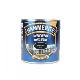 Marshall Hammerite 2,5 lt Düz Siyah Pas Üstü Metal Boyası