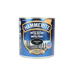 Marshall Hammerite 2,5 lt Düz Siyah Pas Üstü Metal Boyası