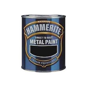Marshall Hammerite 2,5 lt Düz Siyah Pas Üstü Metal Boyası