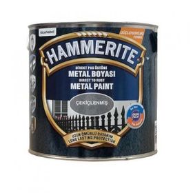 Marshall Hammerite Gümüş Gri 0.75 lt Çekiçlenmiş Metal Boya