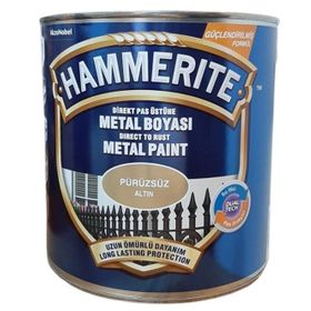 Marshall Hammerite Pürüzsüz Altın 2.5 lt Metal Boyası