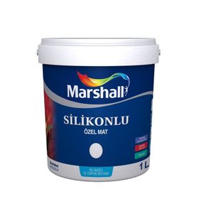 Marshall İnci Tanesi 0,75 lt Silikonlu Özel Mat İç Cephe Duvar Boyası