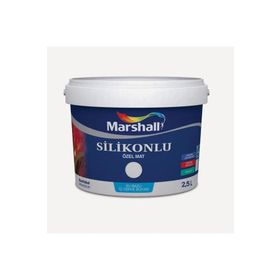 Marshall İnci Tanesi 2.5 lt Silikonlu Özel Mat İç Cephe Boyası