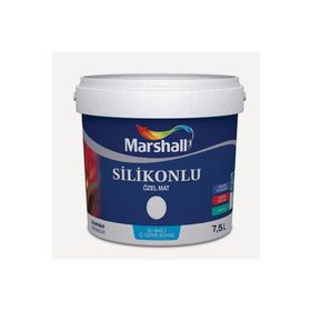 Marshall İnci Tanesi 7.5 lt Silikonlu Özel Mat İç Cephe Boyası