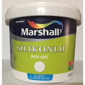 Marshall İnci Tanesi 7.5 lt Silikonlu Özel Mat İç Cephe Boyası