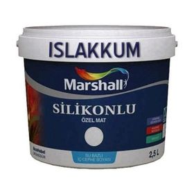 Marshall Islak Kum 2.5 lt Silikonlu Özel Mat İç Cephe Boyası