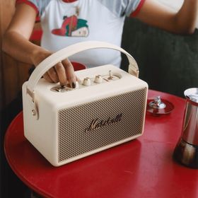 Marshall Kilburn III Krem Bluetooth Hoparlör