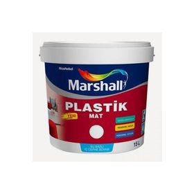 Marshall Kırık İnci 15 lt Silikonlu Özel Mat Silinebilir İç Cephe Boyası