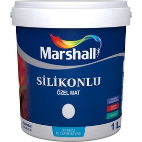 Marshall Kum Beji 3702 0.75 lt Silikonlu Özel Mat İç Cephe Boyası