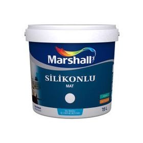 Marshall Kumbeji 7.5 lt Silikonlu Ipek Mat Su Bazlı Iç Cephe Boyası