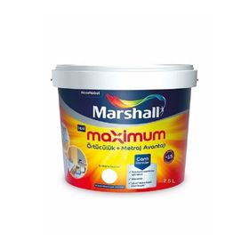 Marshall Kumbeji 7.5 lt Silikonlu Ipek Mat Su Bazlı Iç Cephe Boyası
