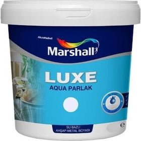 Marshall Luxe Aqua Parlak Beyaz 15 lt Su Bazlı Ahşap-Metal Boyası