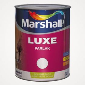 Marshall Luxe Parlak Bayrak Kırmızı 2.5 lt Yağlı Sentetik Boya