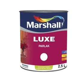 Marshall Luxe Parlak Siyah 2.5 lt Yağlı Sentetik Boya