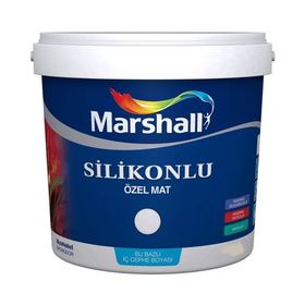 Marshall Mahlep 15 lt Silikonlu Özel Mat Su Bazlı Iç Cephe Boyası