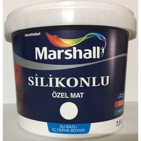 Marshall Mahlep 7.5 lt Silikonlu Ipek Mat Su Bazlı Iç Cephe Boyası