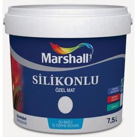 Marshall Mermer Tozu 3702 0.75 lt Silikonlu Özel Mat İç Cephe Boyası