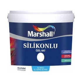 Marshall Özel Mat Fuşya Çiçeği Silikonlu Silinebilir 2.5 lt Duvar Boyası